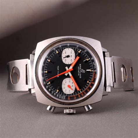 1970s breitling watches|vintage breitling top time chronograph.